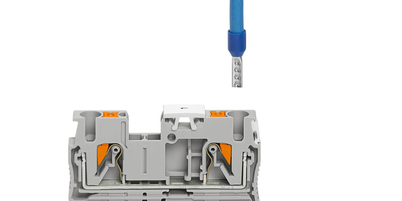 PHOENIX CONTACT CLEMA PUSH IN AZUL 1 NIVEL 2 ENT 2 SAL 1.5mm PT 1.5/S-QUA
