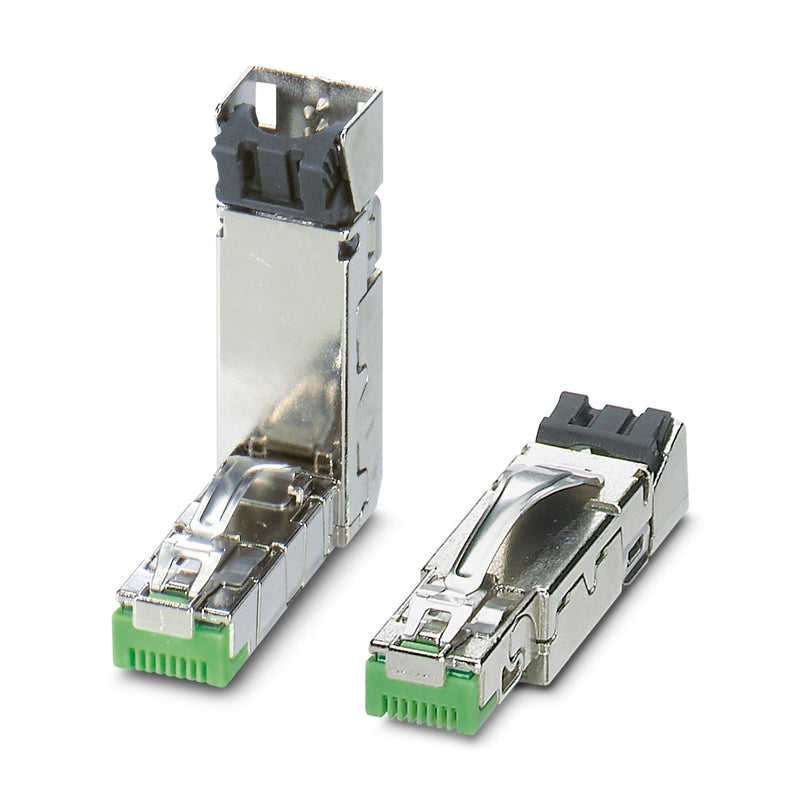 PHOENIX CONTACT CONECTOR RJ45 MACHO CODO 8HILOS METAL