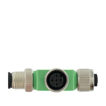 PHOENIX CONTACT CONECTOR T M12 5P MACHO 2xM12 5P HEMBRA TPU CODIF-A