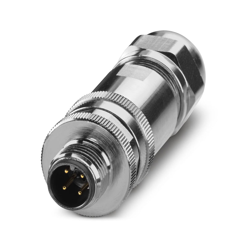 PHOENIX CONTACT CONECTOR M12 4P MACHO LATON-NIQUEL PG7 CODIF-A