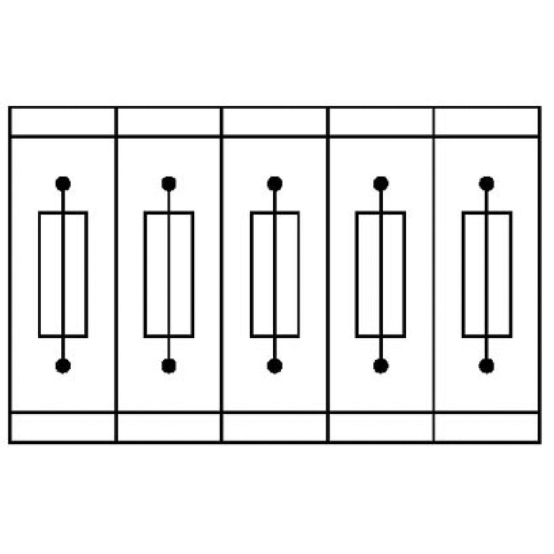 PHOENIX CONTACT UT 4-PE/L/HESILED 250 (5X20)
