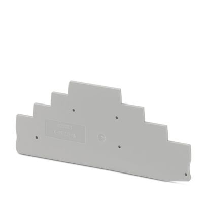 PHOENIX CONTACT TAPA FINAL  142.4 MM X 2.2 MM X 142.4 MM GRIS