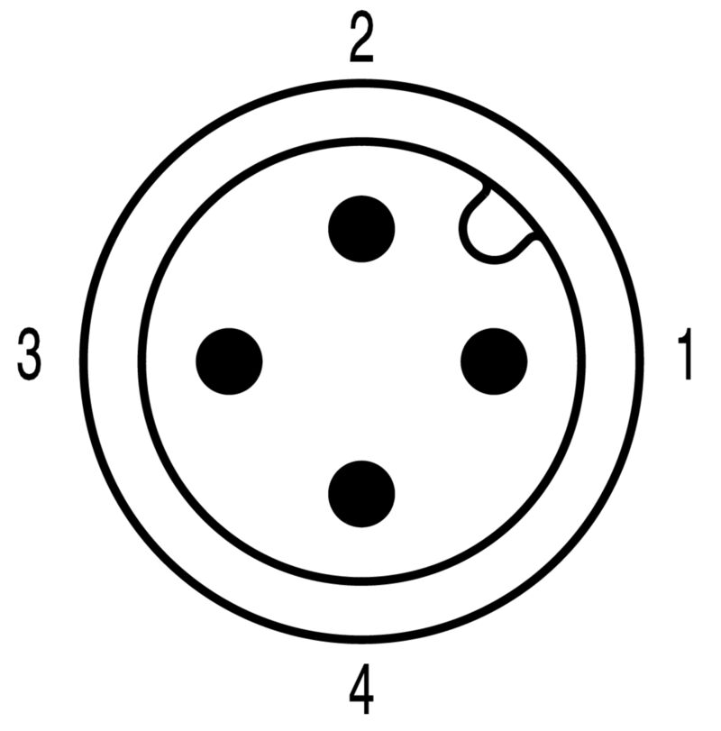 WEIDMULLER CONECTOR SAIS-4-IDC-M12 SMALL