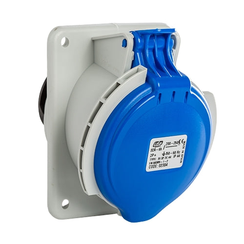 IDE BASE EMP/INCL 2P+T 32AMP 220V AZUL