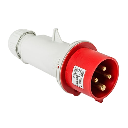 IDE CLAVIJA AEREA 3P+T 16A 440V 6H ROJO