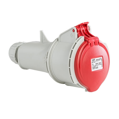 IDE BASE AEREA 32A 3P+T 400V 6H ROJO IP44