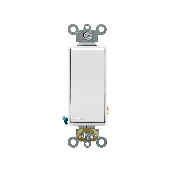 LEVITON DECORA APAGADOR PLUS 20AMP 120-277V BCO