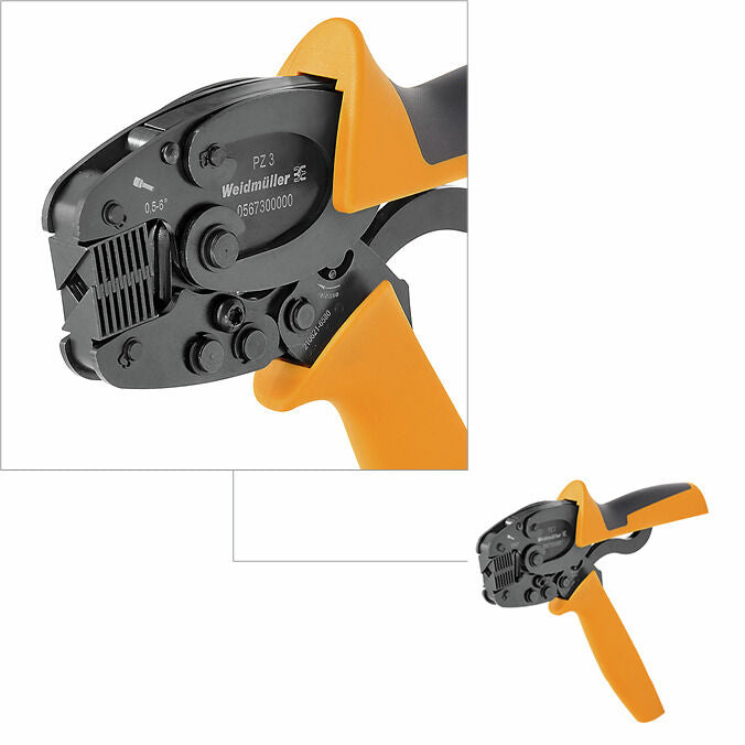 WEIDMULLER PINZA ENGARZADORA TEM PZ3 20-10 AWG