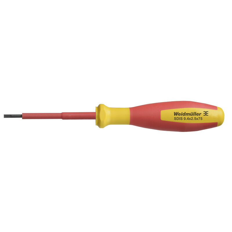WEIDMULLER DESARMADOR PLANO C/A SDIS 0.4X2.5X75