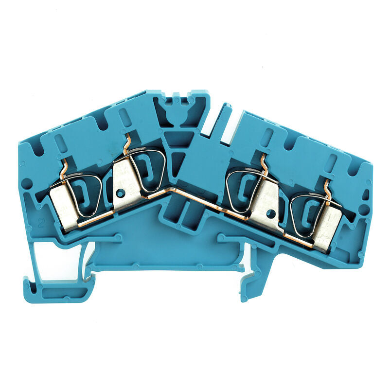 WEIDMULLER CLEMA DE PASO AZUL ZDU 4-2/4AN BL
