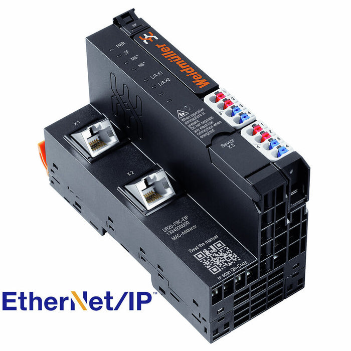 WEIDMULLER UR20-FBC-EIP REMOTE I/O FIELDBUS COUPLER