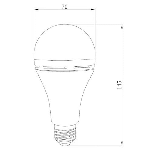 TECNOLITE FOCO A19 LED 9W 100-240V6500K E27