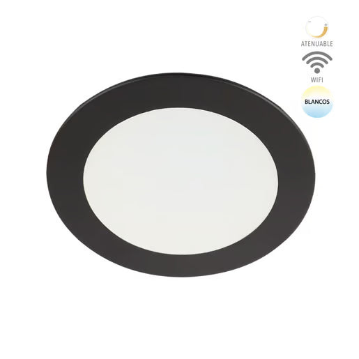 TECNOLITE INT ACENTO EMP LED B 11W100-240V 800LM NEGRA