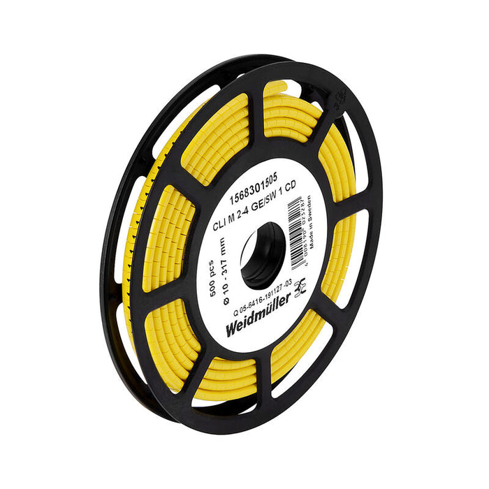 WEIMULLER CLI M 2-4 AMAR/NEGRO M (500 pzas)