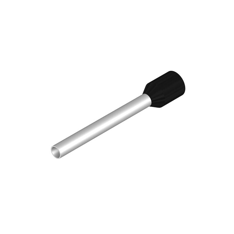 WEIDMULLER PUNTERA 16AWG NEGRO 18mm (500 pzas)