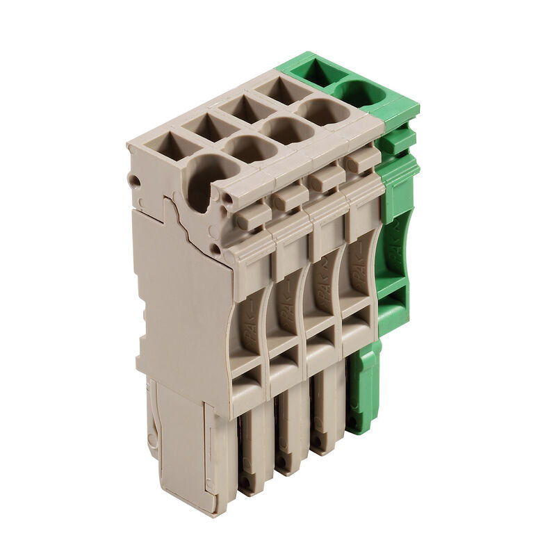 WEIDMULLER CONECTOR RAPIDO CLEMA SERIE Z ZP 2.5/1AN/5 GN/BE
