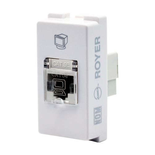 ROYER 100 TOMA DE VOZ Y DATOS RJ45 BLANCO