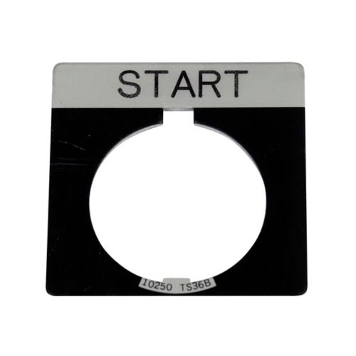 CUTLER PLACA SIN LEYENDA FONDO NEGRO EN ALUMINIO