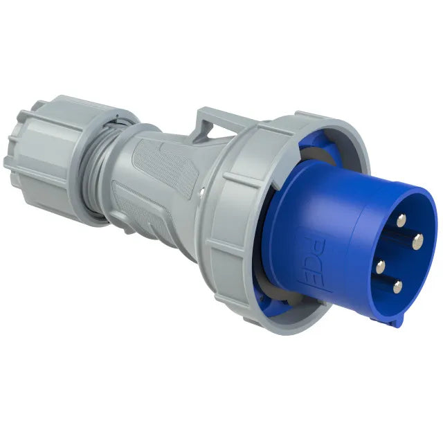MARNO CLAVIJA AEREA 3P+T 9H 63AMP 230V IP67 AZUL