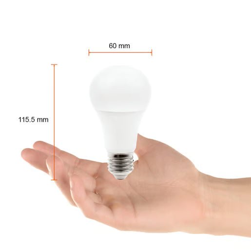 TECNOLITE FOCO A19 LED 10W 3000K 127V 800Lm E27 DIMEABLE