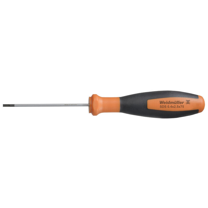 WEIDMULLER DESARMADOR PLANO S/A SDS 0.4X2.5X75