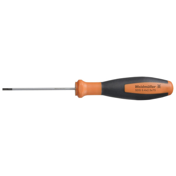 WEIDMULLER DESARMADOR PLANO S/A SDS 0.4X2.5X75