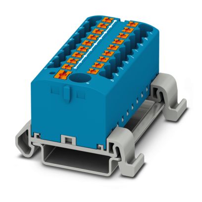 PHOENIX CONTACT BLOQUE DISTRIBUCION EX-e NS35/7/7.5 NS 35/15 AZUL