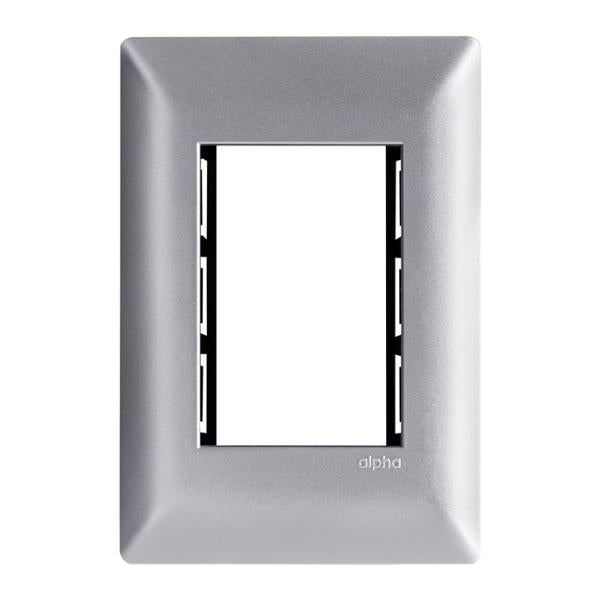 ESTEVEZ PLACA 3 VENTANAS SILVER
