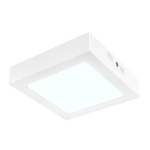 TECNOLITE LUMINARIO SOB CUADRADO BLANCO/PC LED 12W 6500K