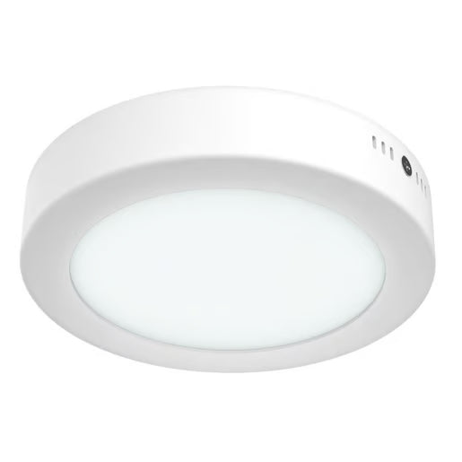 TECNOLITE LUMINARIO SOB REDONDO BLANCO/PC LED 12W 6500K