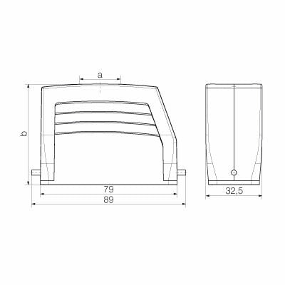 WEIDMULLER HDC 25A TOLU 1PG21G