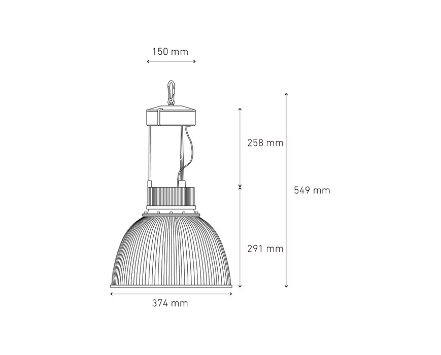 MAGG CAMPANA 14/90 90W 100-305V 6000K