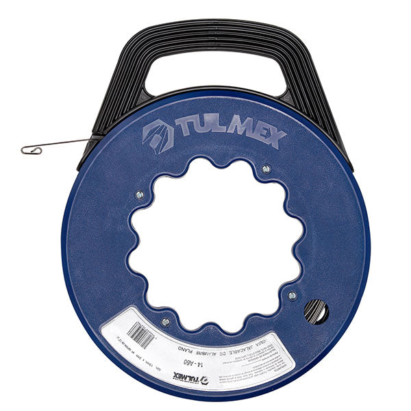 TULMEX GUIA JALACABLES DE ALAMBRE PLANO 60 MTS
