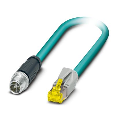 PHOENIX CONTACT CABLE M12 8P MACHO RJ45 MACHO 5MTS 8HILOS PUR CODIF-X