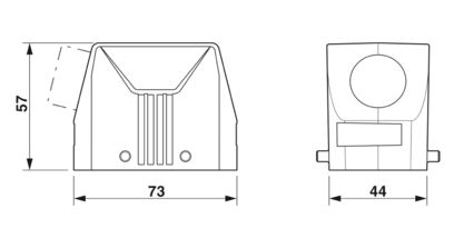 PHOENIX CARCASA AEREA B10 PARA BRIDA TRASNSVERSAL