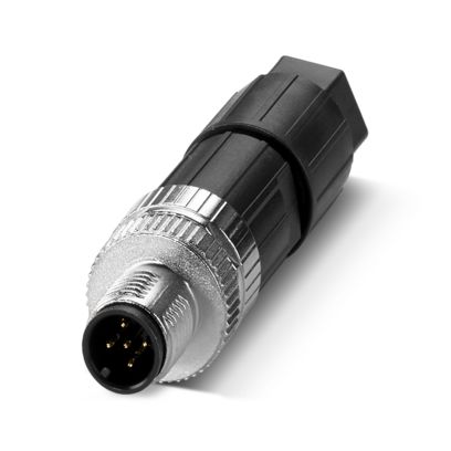 PHOENIX CONTACT CONECTOR M12 5P MACHO ZINC-NIQELADO CODIF-A