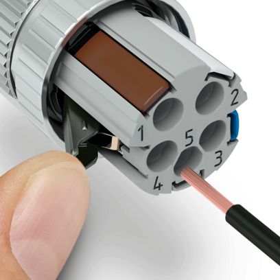 PHOENIX CONTACT CONECTOR M12 5P MACHO ZINC-NIQELADO CODIF-A