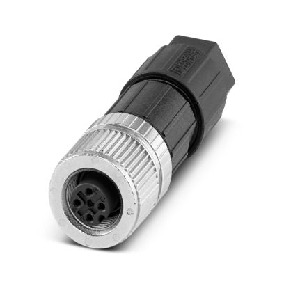 PHOENIX CONTACT CONECTOR M12 5P HEMBRA ZINC-NIQELADO CODIF-A