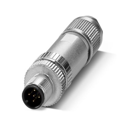 PHOENIX CONTACT CONECTOR M12 5P MACHO ZINC-NIQELADO CODIF-A