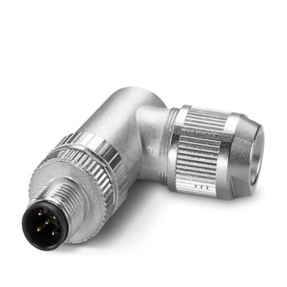 PHOENIX CONTACT CONECTOR M12 5P MACHO CODO ZINC-NIQELADO CODIF-A