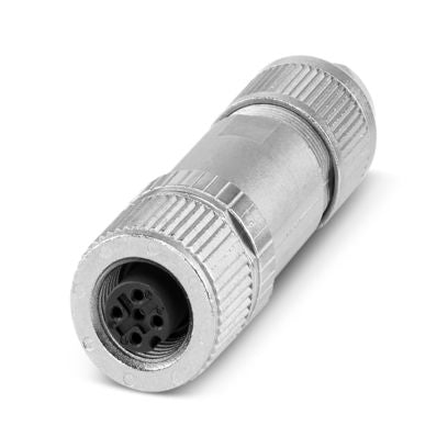 PHOENIX CONTACT CONECTOR M12 5P HEMBRA ZINC-NIQELADO CODIF-A