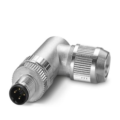 PHOENIX CONTACT CONECTOR M12 4P MACHO ZINC-NIQUEL BLINDADO CODIF-D