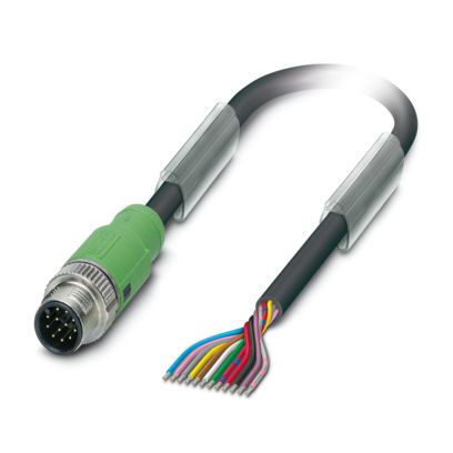 PHOENIX CONTACT CABLE M12 12P MACHO 10MTS 12HILOS PUR CODIF-A