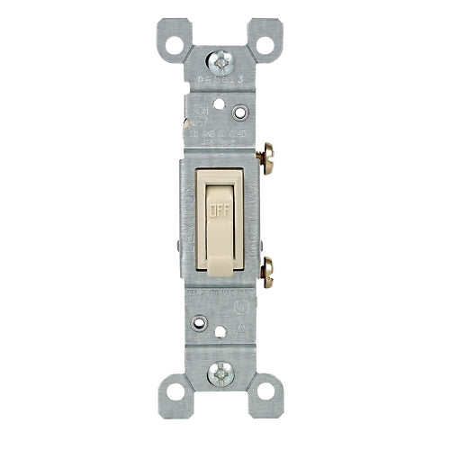 LEVITON APAGADOR DE PALANCA SILENCIOSO 20A 277V MARFIL