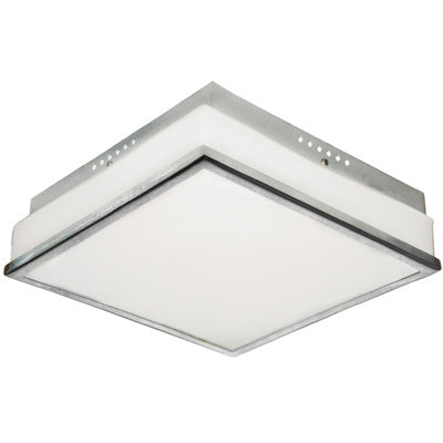 TECNOLITE LUMINARIO SOBREPONER 2X26W CROMADO