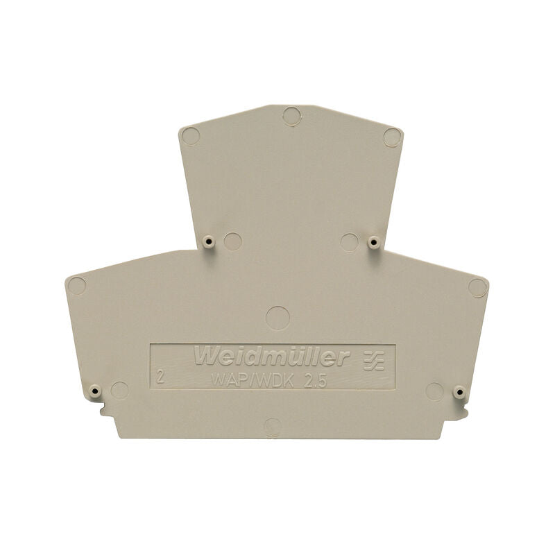 WEIDMULLER TAPA FINAL PARA CLEMA WDK 2.5