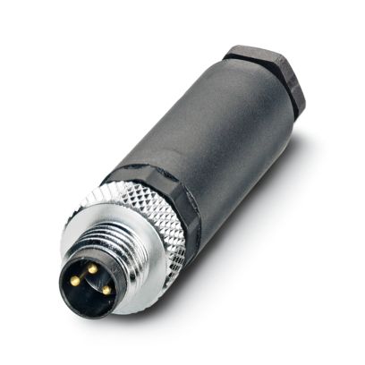 PHOENIX CONTACT CONECTOR M8 3P MACHO LATON-NIQUEL CODIF-A