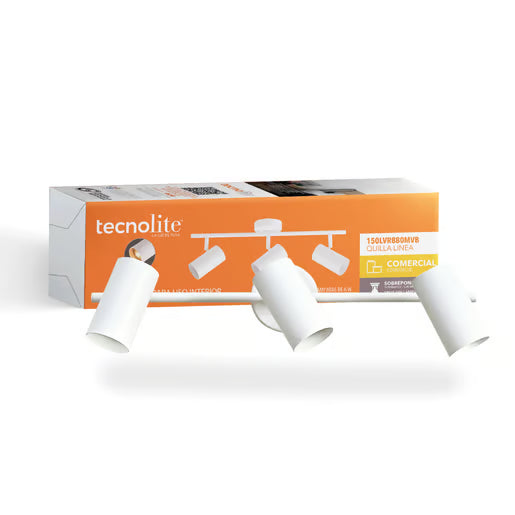 TECNOLITE INT SOBREP S/L 100-240V GU10 BLANCO