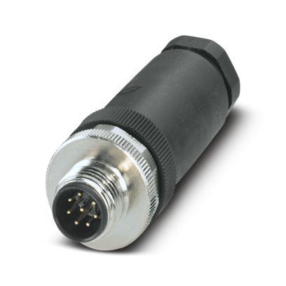 PHOENIX CONTACT CONECTOR M12 8P MACHO LATON-NIQUEL PG9 CODIF-A