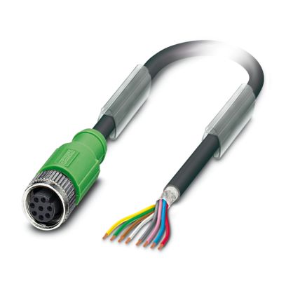 PHOENIX CONTACT CABLE M12 8P HEMBRA 5MTS PUR CODIF-A